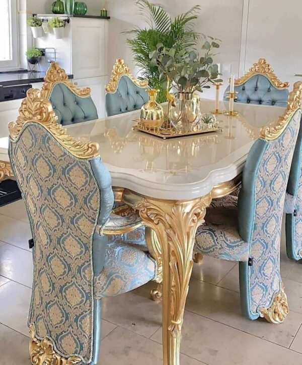 Luxury Dining Table Room by Decor Designo Furniture