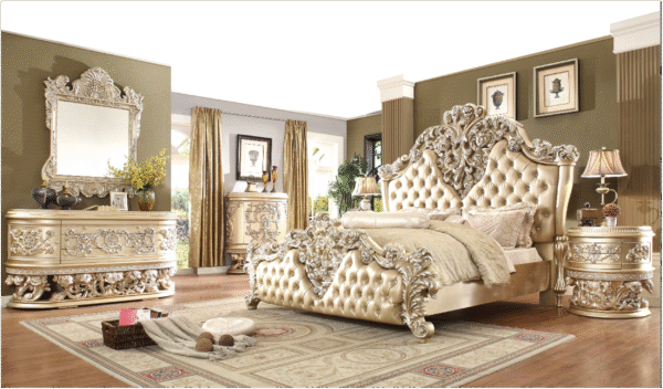 Luxury Royal king size bed frame bed bath and beyond murphy bed set design 2025 décor Designo Furniture shop