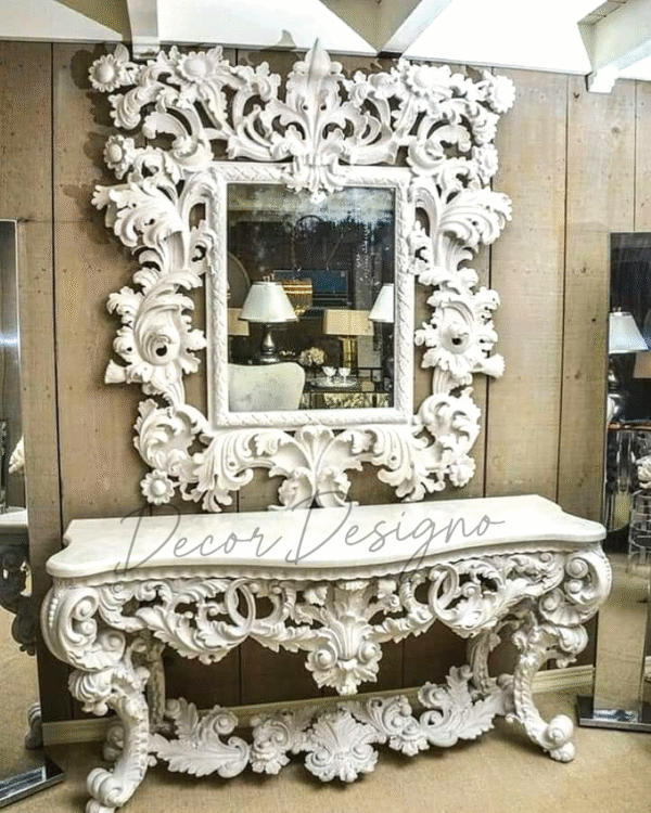 White Console Table – Sleek & Elegant Entryway Furniture