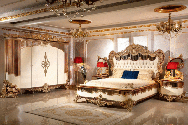 Luxury Wooden Double Bed Designs – Elegant Solid Wood Frames for Modern & Classic Bedrooms