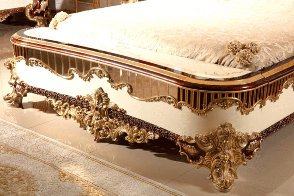 Luxury Royal Wooden Bed Frame – New Double Bed Designs | Chinioti Furniture - Image 39