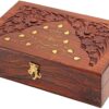 Wooden luxury makeup box Handi craft