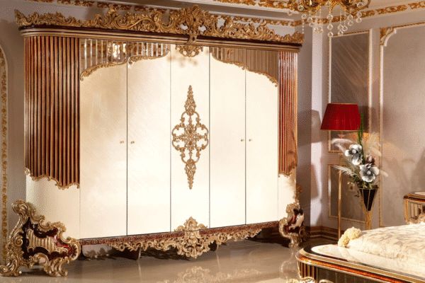 Luxury Royal Wooden Bed Frame – New Double Bed Designs | Chinioti Furniture - Image 37
