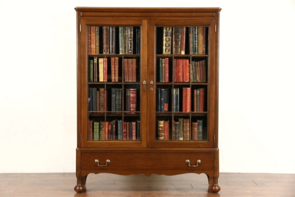 Solid Wood Bookshelf – Elegant & Durable Storage | Décor Design - Image 10