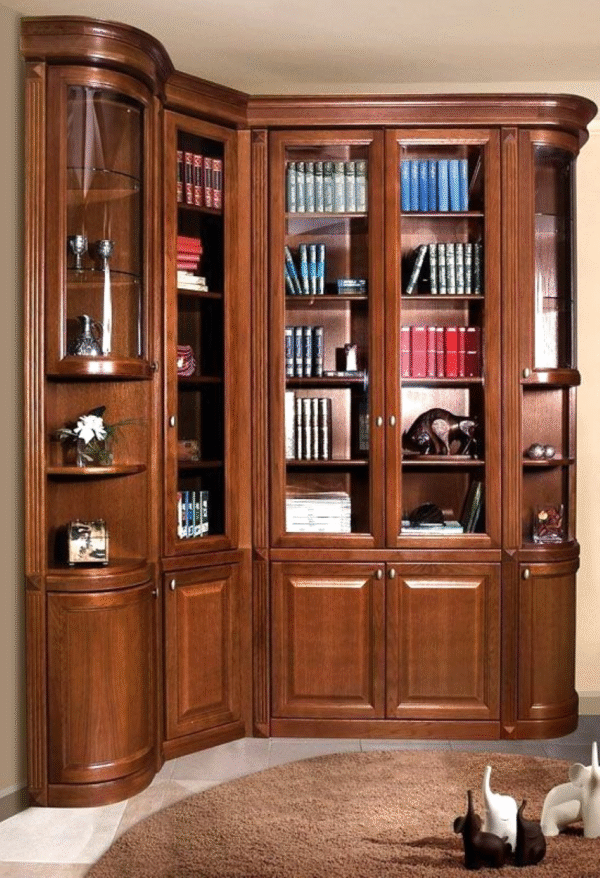 Solid Wood Bookshelf – Elegant & Durable Storage | Décor Design - Image 4