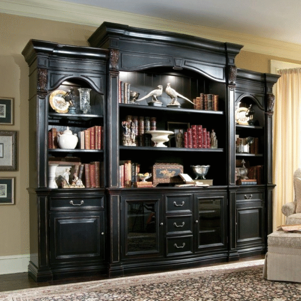 Solid Wood Bookshelf – Elegant & Durable Storage | Décor Design - Image 11