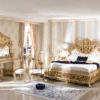 Classic wooden bed design King size bed decor designo Furniture