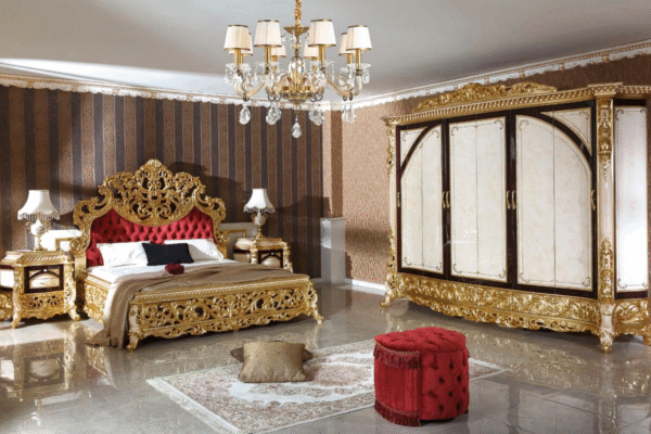 Luxury Wooden Double Bed Designs – Elegant Solid Wood Frames for Modern & Classic Bedrooms - Image 9