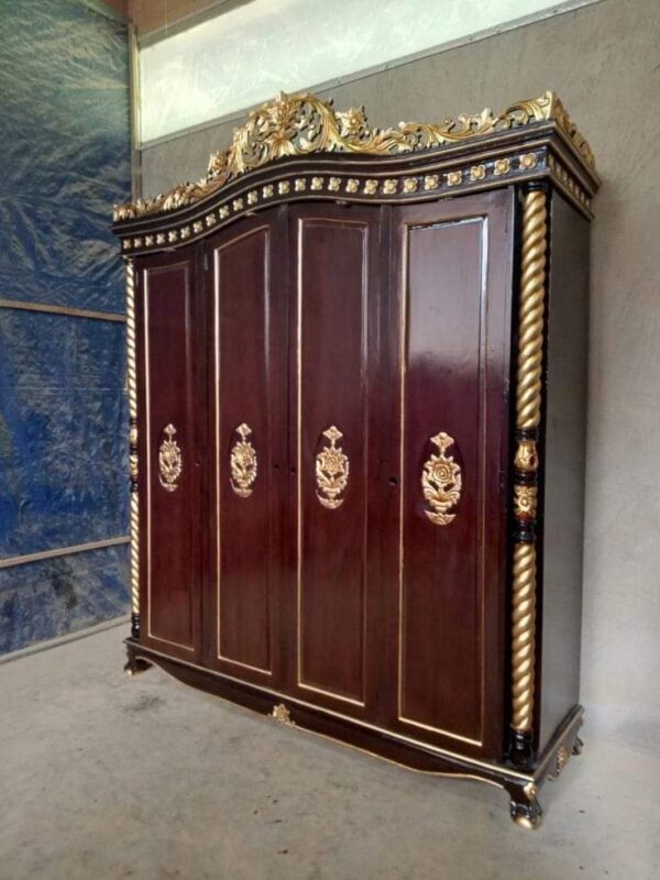 royal wooden wardrobe - Image 4