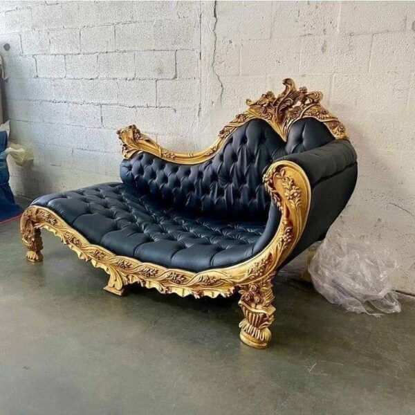 Chinioti Luxury Divan Handcrafted Royal Wooden Couch Sofa - Image 16