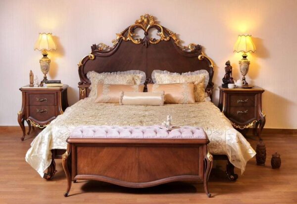 crown luxury bed set