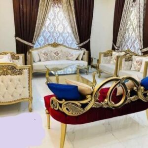 Regal Vintage Luxury Sofa Set