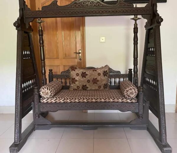 Traditional Wooden Jhoola Swing for Indoor & Outdoor Charm - Image 15