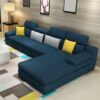 Modern L-Shaped Couch for Spacious Living Areas