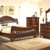 Wooden Double Bed with Drawers – Elegant & Functional Design