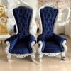 Luxury King Size Bedroom office Chairs Set