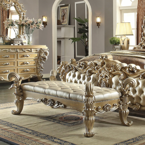 Luxury Royal Wooden Bed Frame – New Double Bed Designs | Chinioti Furniture - Image 23