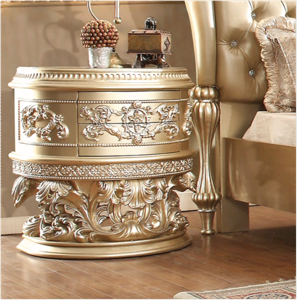 Luxury Royal Wooden Bed Frame – New Double Bed Designs | Chinioti Furniture - Image 7
