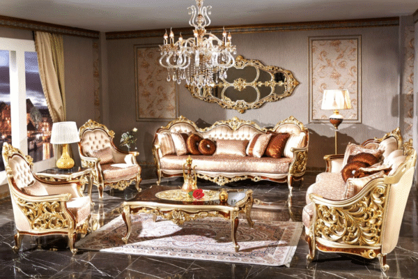 Luxury Royal Sofa Set Design in Pakistan | Majestic Chinioti Modern Sofa 2025 - Image 11