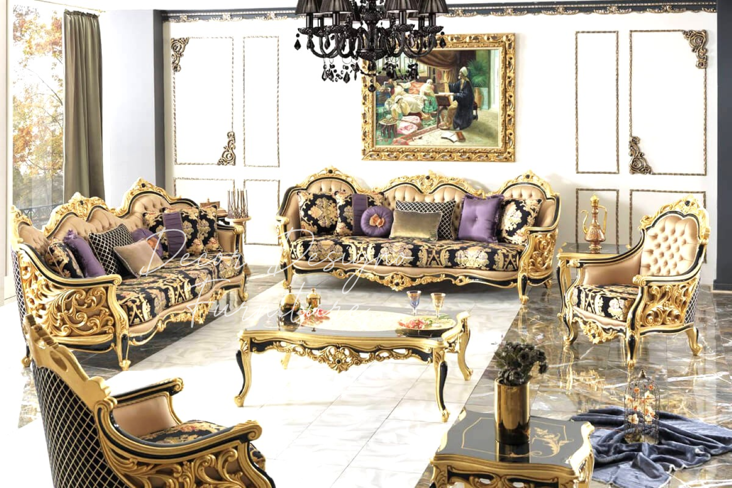 7 Seater Sofa Set Price in Pakistan – Chinioti Luxury Sofa 2025 | Décor Designo