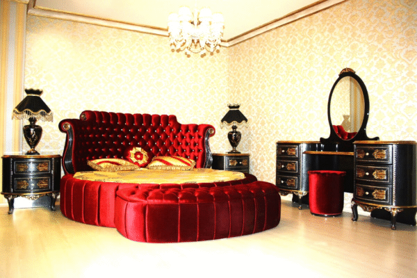 Round Shape Bed – Stylish & Modern Bedroom Centerpiece - Image 26