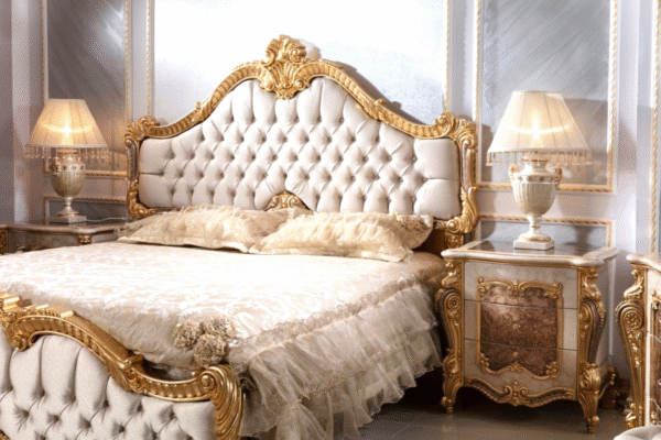 luxury heaven bed set double bed design Chiniot - Image 16
