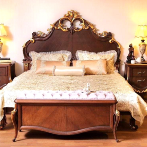 Premium Durable Solid Wood Bed Frame for Timeless Bedrooms