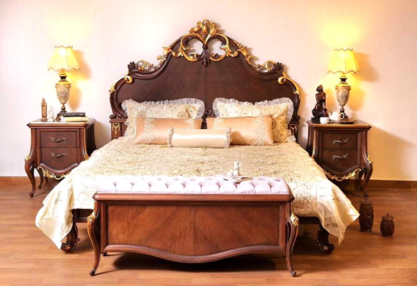 Premium Durable Solid Wood Bed Frame for Timeless Bedrooms - Image 3