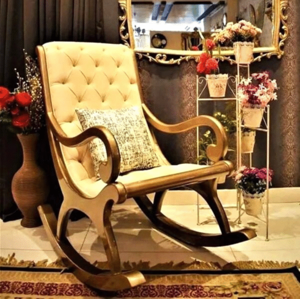 Wooden Rocking Chair – Comfortable & Timeless Designs - Image 14
