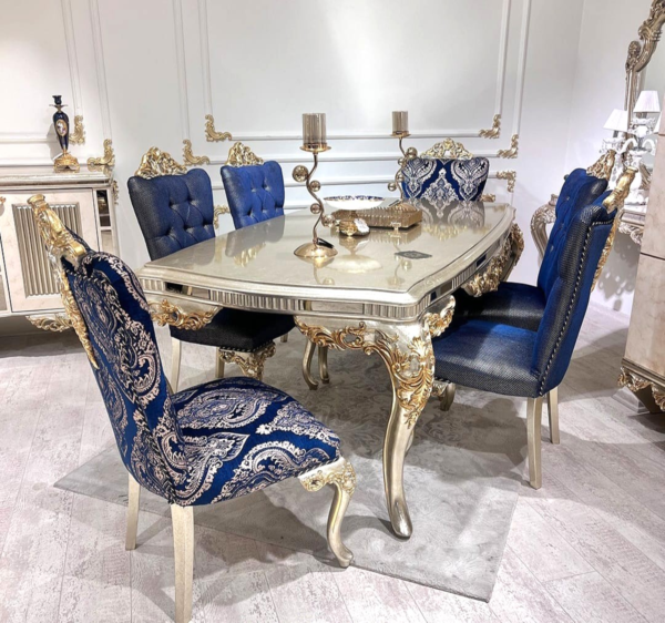 Authentic Vietnam Dining Table Set for Elegant Spaces