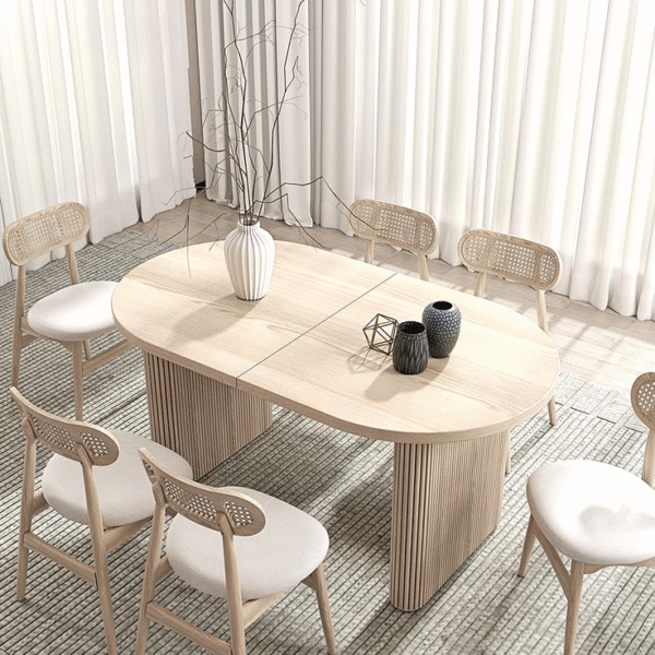 Stylish Cane Dining Chair & table – Natural Charm & Comfort Rattan Dining - Image 5