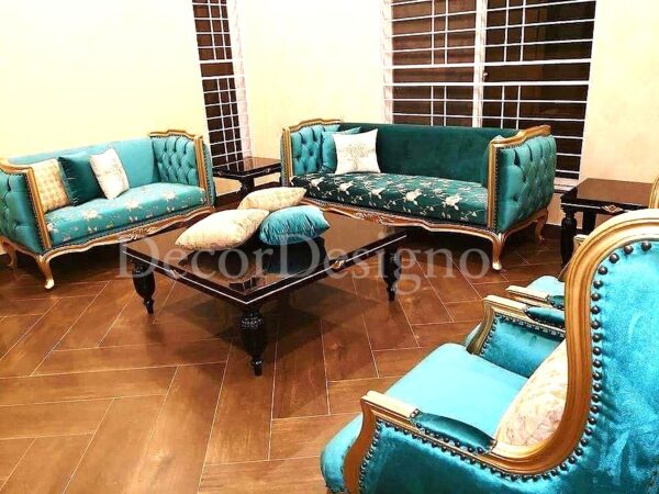 Elegant Curved Sofa – Modern Style & Comfort for Chic Living Spaces - Image 2