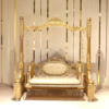 Traditional Wooden Jhoola Swing for Indoor & Outdoor Charm
