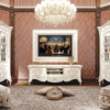 Trendy LCD Rack Designs for Modern Living Rooms