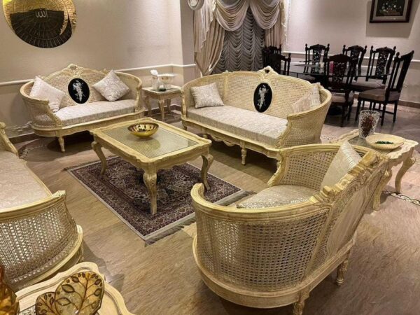Stylish Cane Dining Chair & table – Natural Charm & Comfort Rattan Dining - Image 59