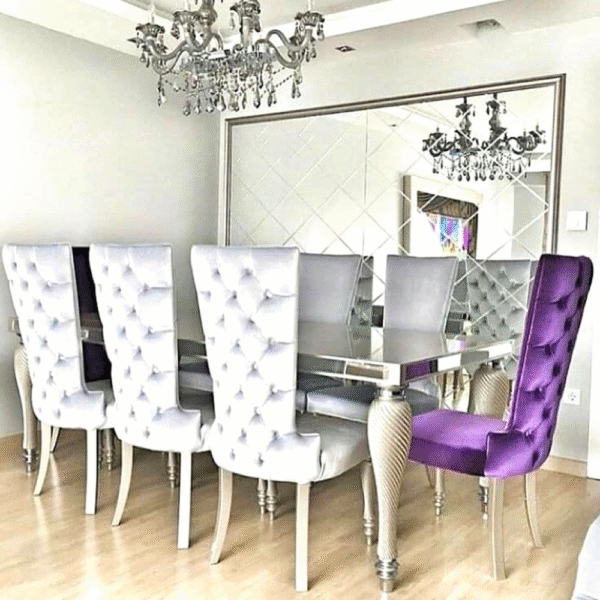 Modern Round Dining Table for 8 | 8-Seater Dining Table Sets in Pakistan - Image 9