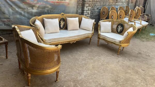 Stylish Cane Dining Chair & table – Natural Charm & Comfort Rattan Dining - Image 42