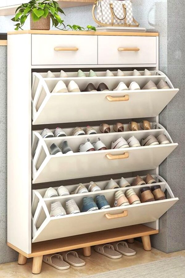 luxury Wooden Shoe Rack