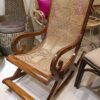 cane wood luxury rocking chair