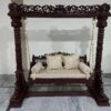 Victorian Swing Wooden Jhoola with Hand Carved