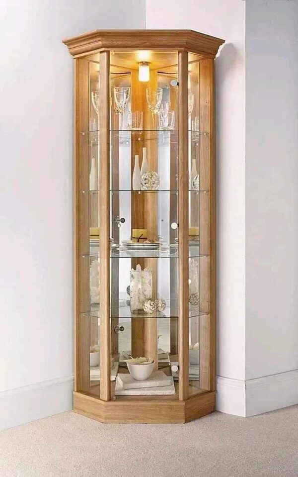 chinioti Corner Showcase decor designo