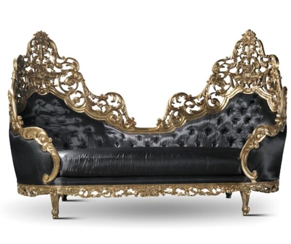 Chinioti Luxury Divan Handcrafted Royal Wooden Couch Sofa - Image 19