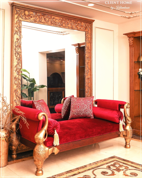 Buy modern Wooden Diwan Bed for Living Room & Bedroom - Image 5
