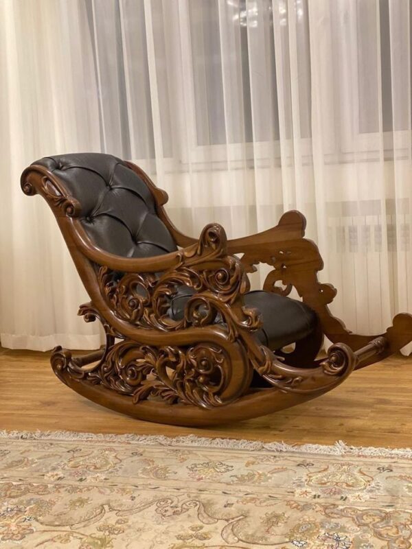 luxury royal rocking chair