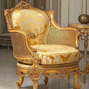 royal luxury Bedroom Chair Wooden