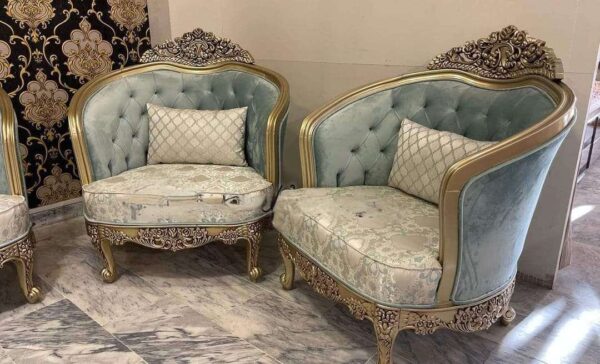 Royal Elegance Luxury Sofa Set - Image 3