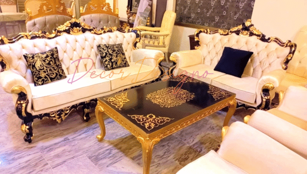 Chinioti Wooden Sofa Set – Premium Style for Your Living Room