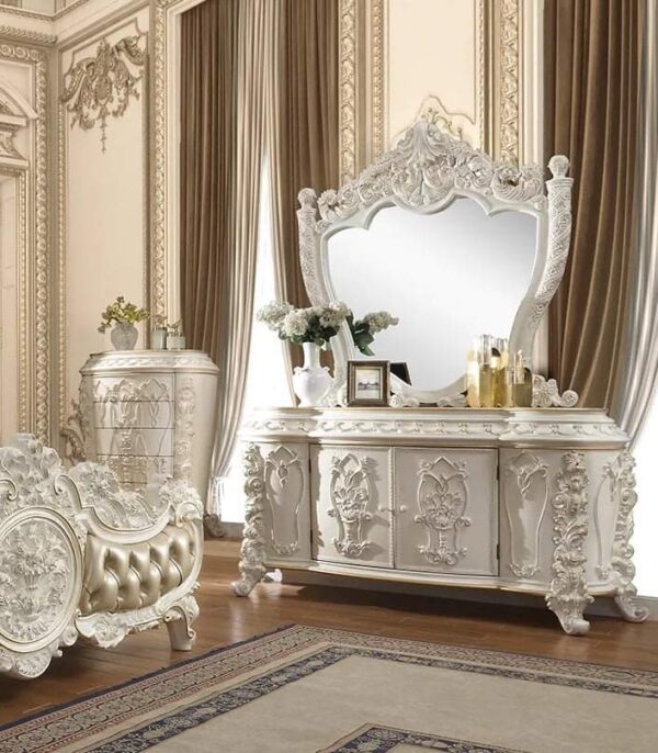 Luxury Bed Bed Bed Set King Size Bed Dressing Table Wooden – Elegant Comfort for Your Dream Bedroom