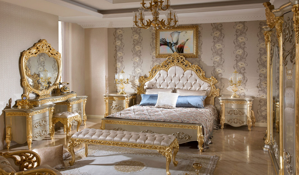 luxury bed set by decor designo furniture