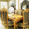 Authentic Vietnam Dining Table Set for Elegant Spaces